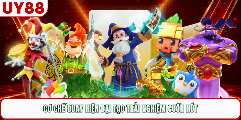 Cơ chế quay hiện đại tạo trải nghiệm cuốn hút